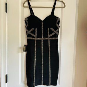 Bebe Black Bandage Dress